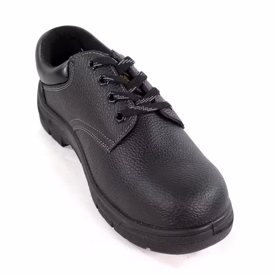 Защитная обувь Catter Pillar, легкая рабочая обувь черного цвета, безопасная со стальным носком.